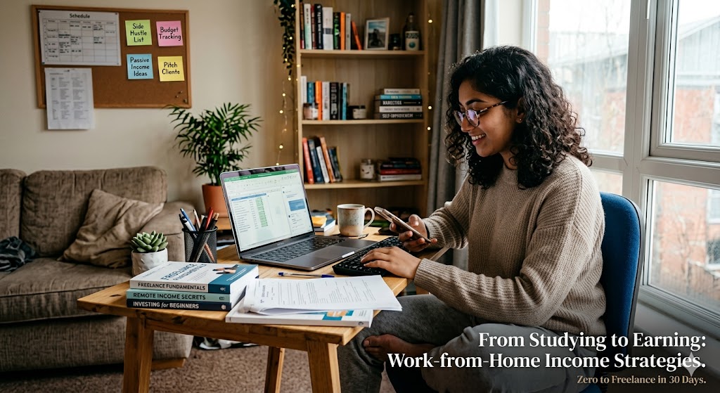 Work From Home Jobs for Students Without Skills