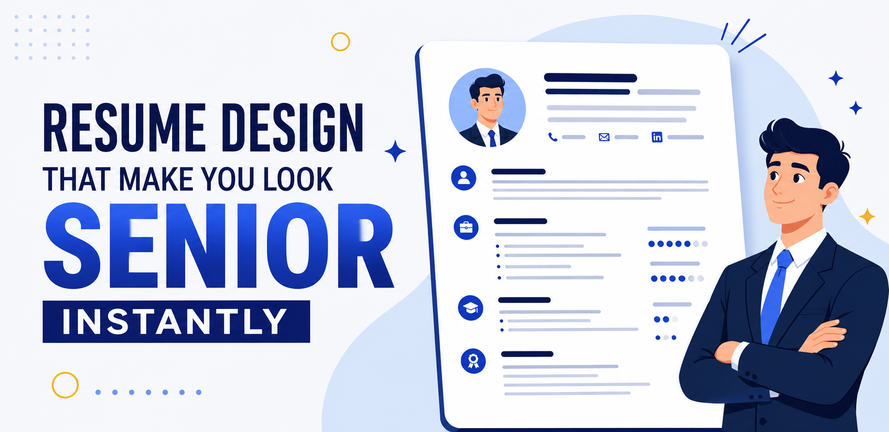 Resume Design Tips That Make You Look Senior Instantly