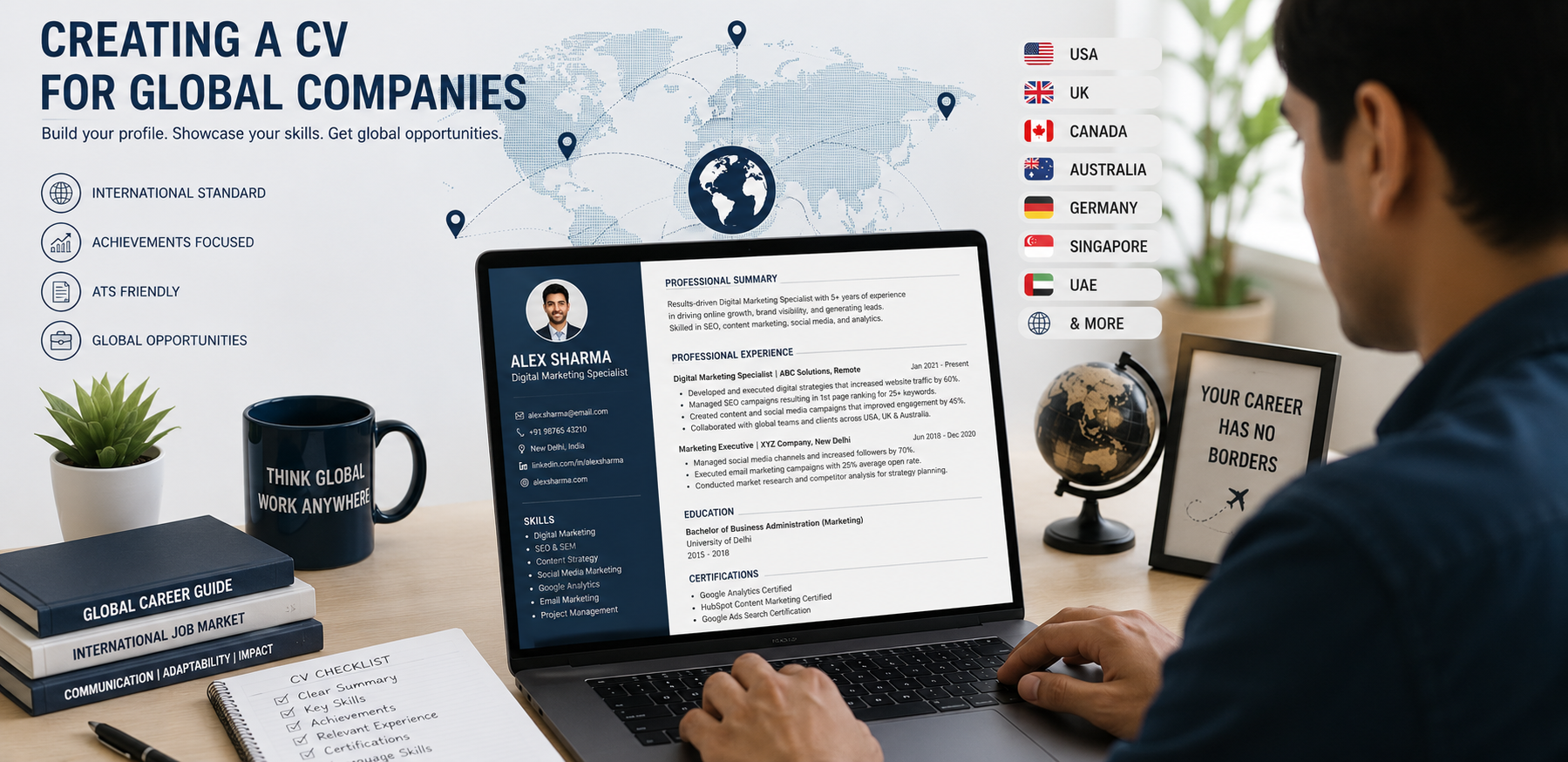 How to Build a Global CV That Works in Multiple Countries