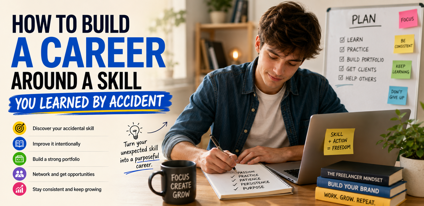 How to Build a Career Around a Skill You Learned by Accident