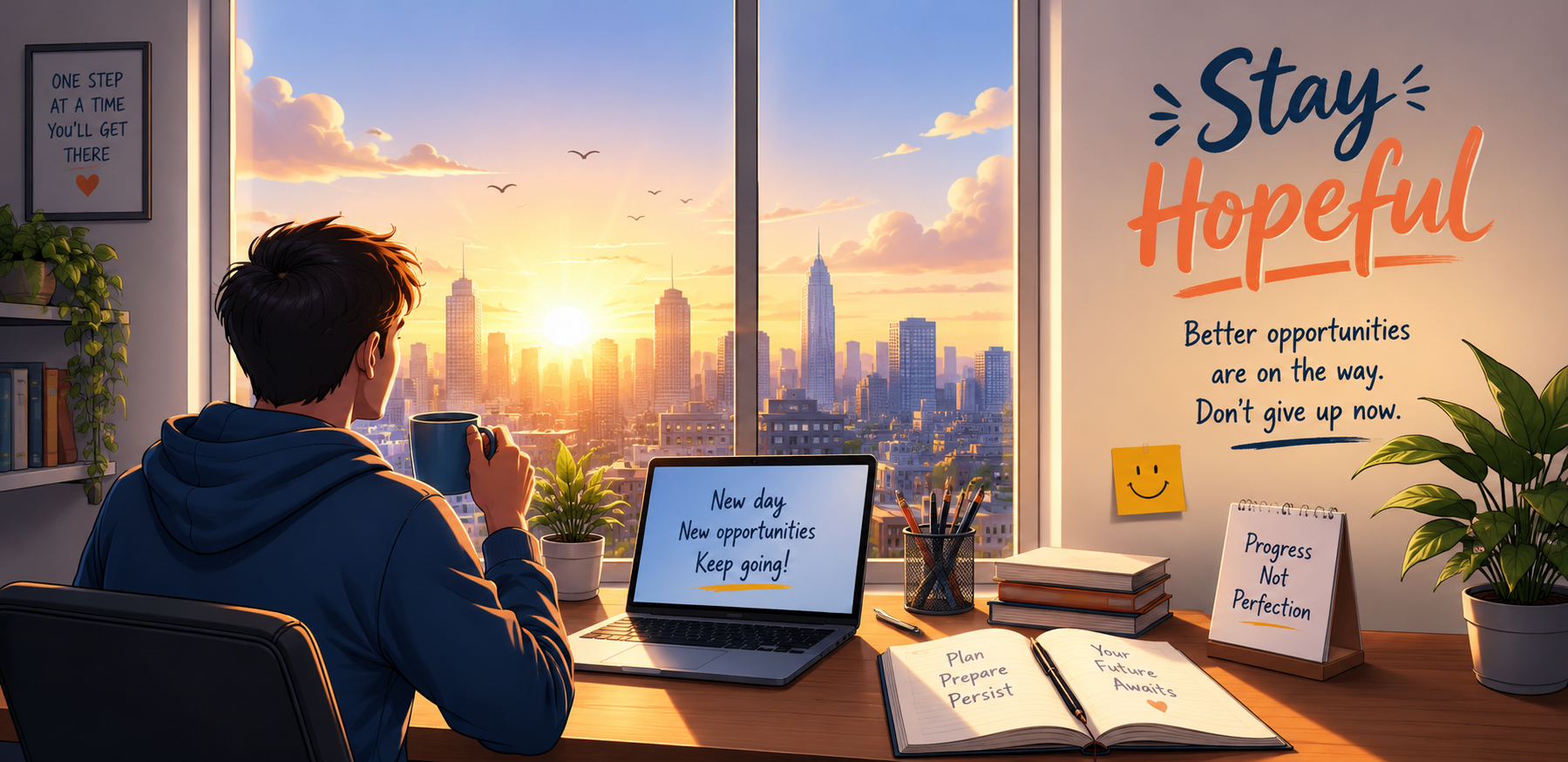 How to Stay Hopeful in Month Six of a Job Search