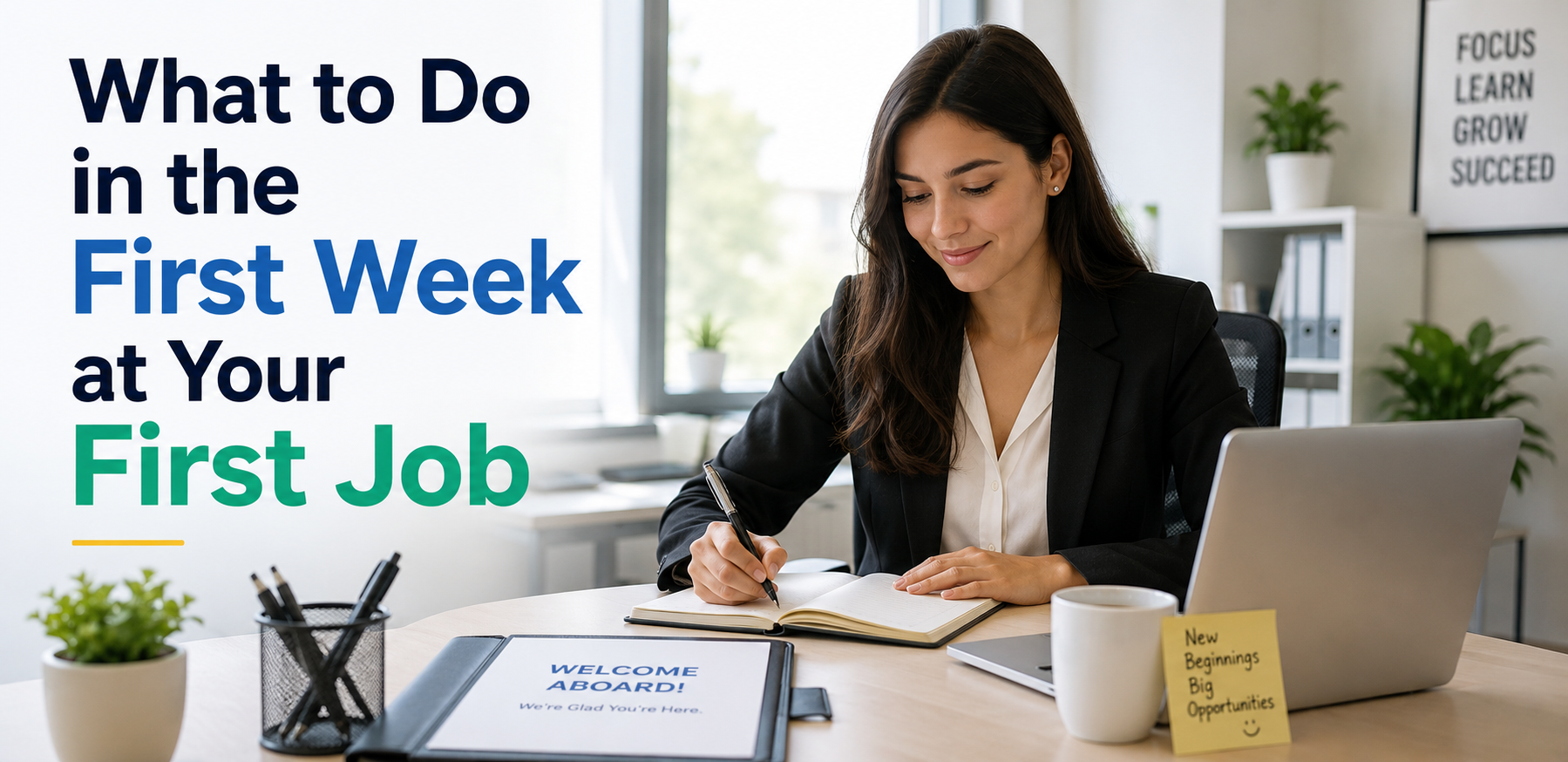 What to Do in the First Week at Your First Job
