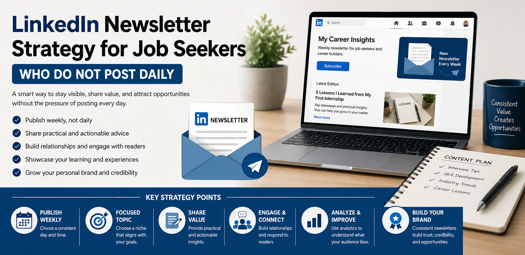 LinkedIn Newsletter Strategy Who Do Not Post Daily