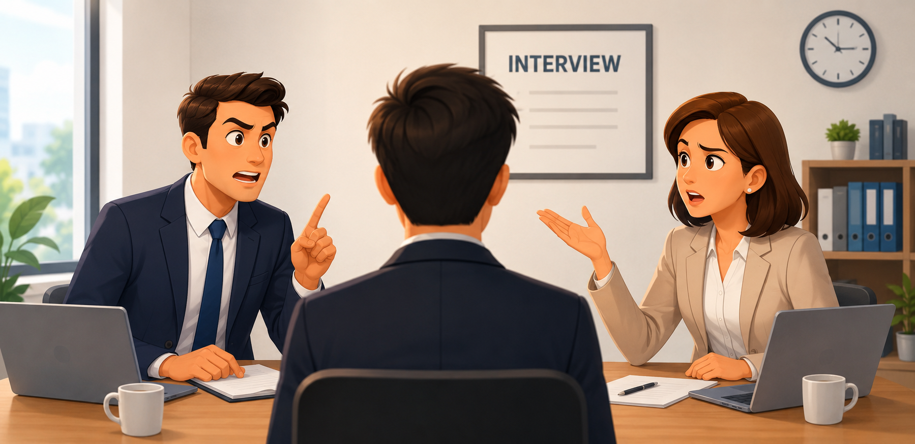 What to Do When Two Interviewers Disagree in Front of You