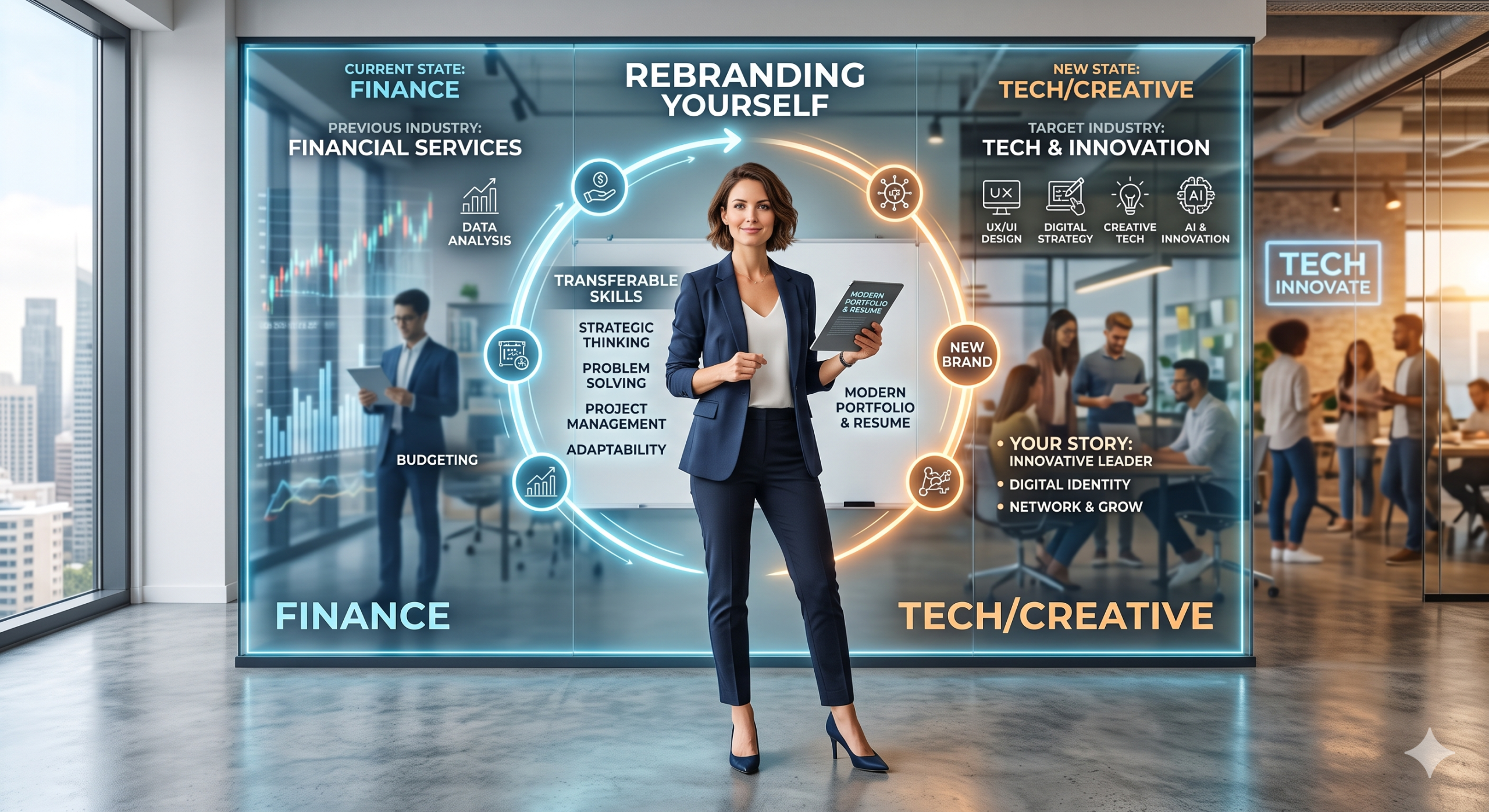 How to Rebrand Yourself When You’re Changing Industries