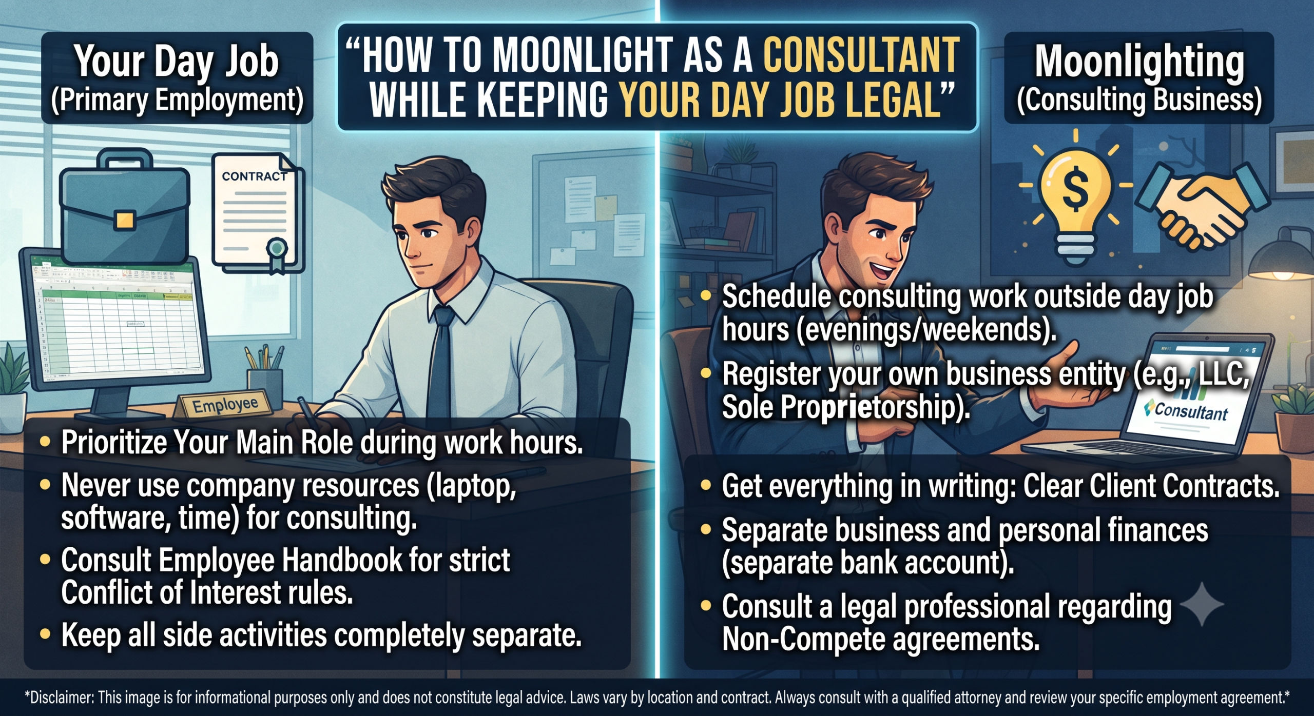 How to Legally Moonlight While Keeping Your Job