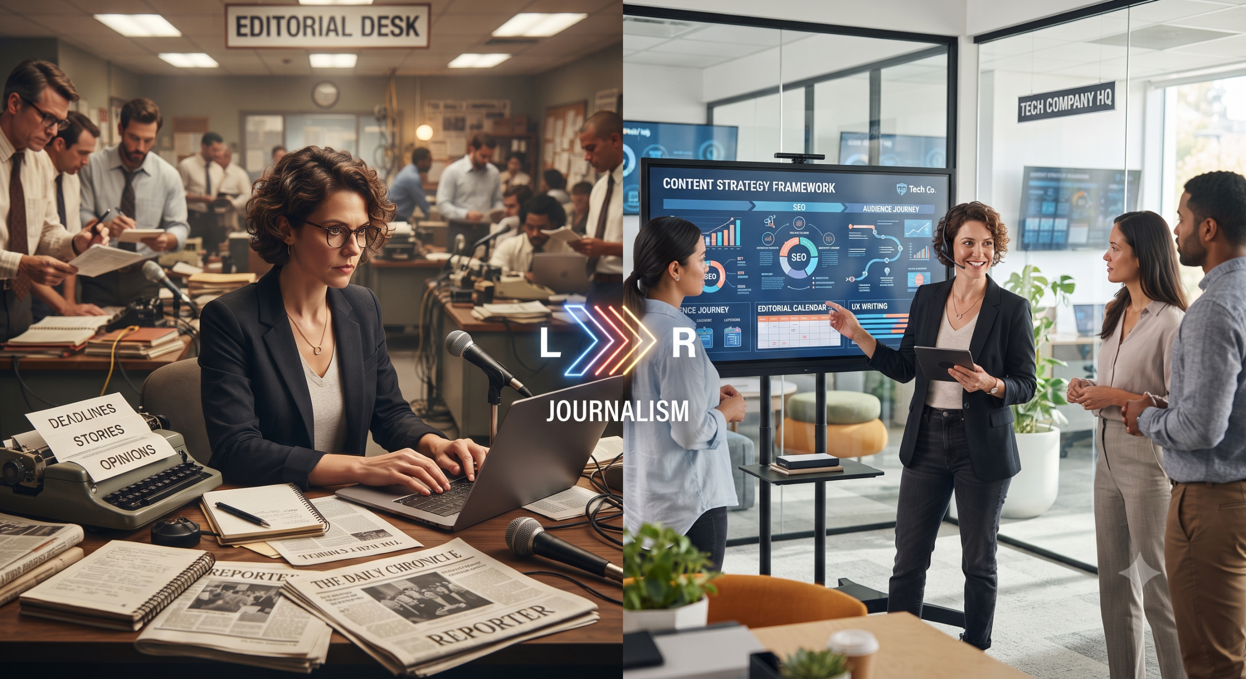 How to Move From Journalism to Content Strategy in Tech