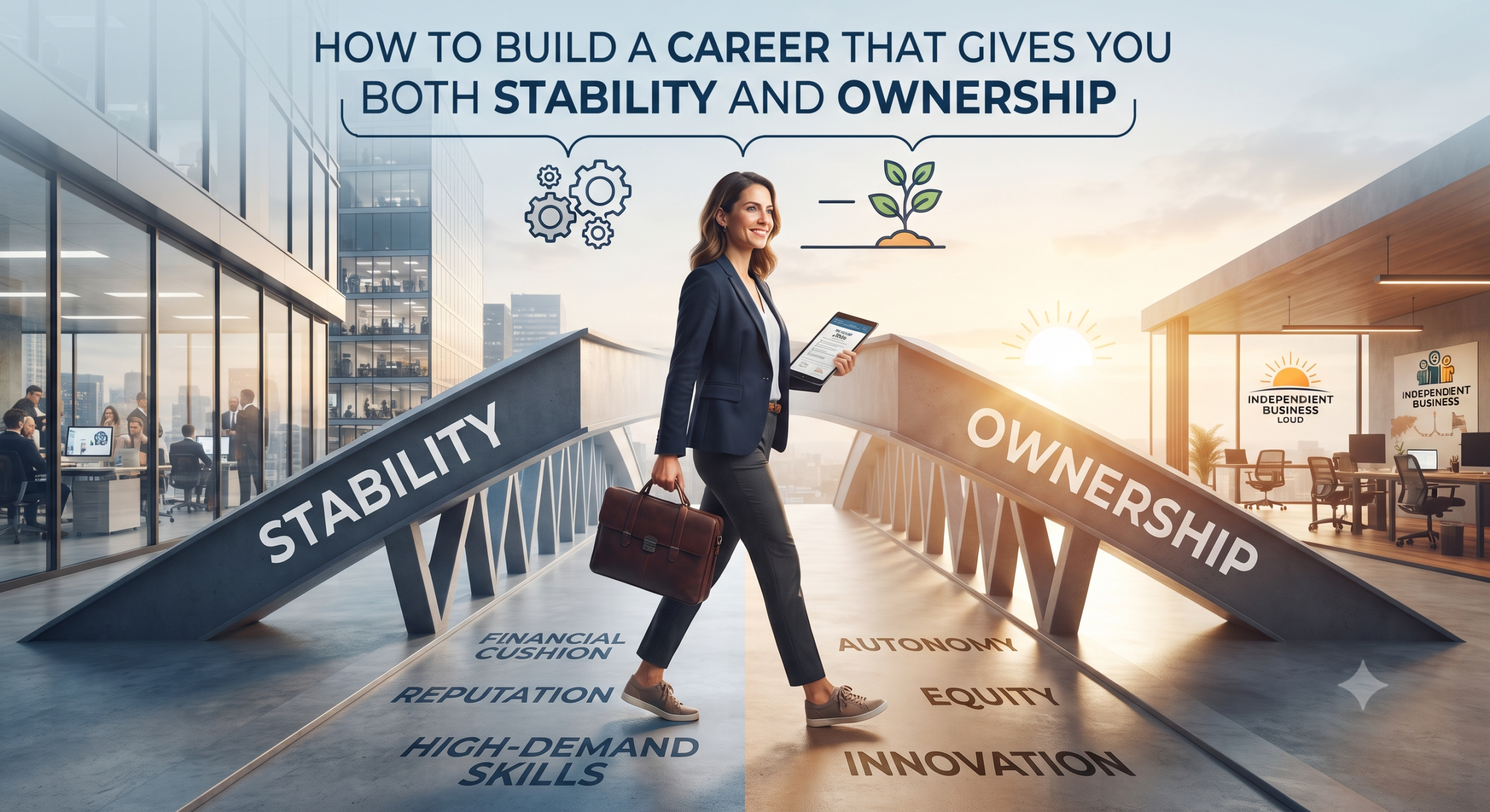 How to Build a Career That Gives You Both Stability and Ownership