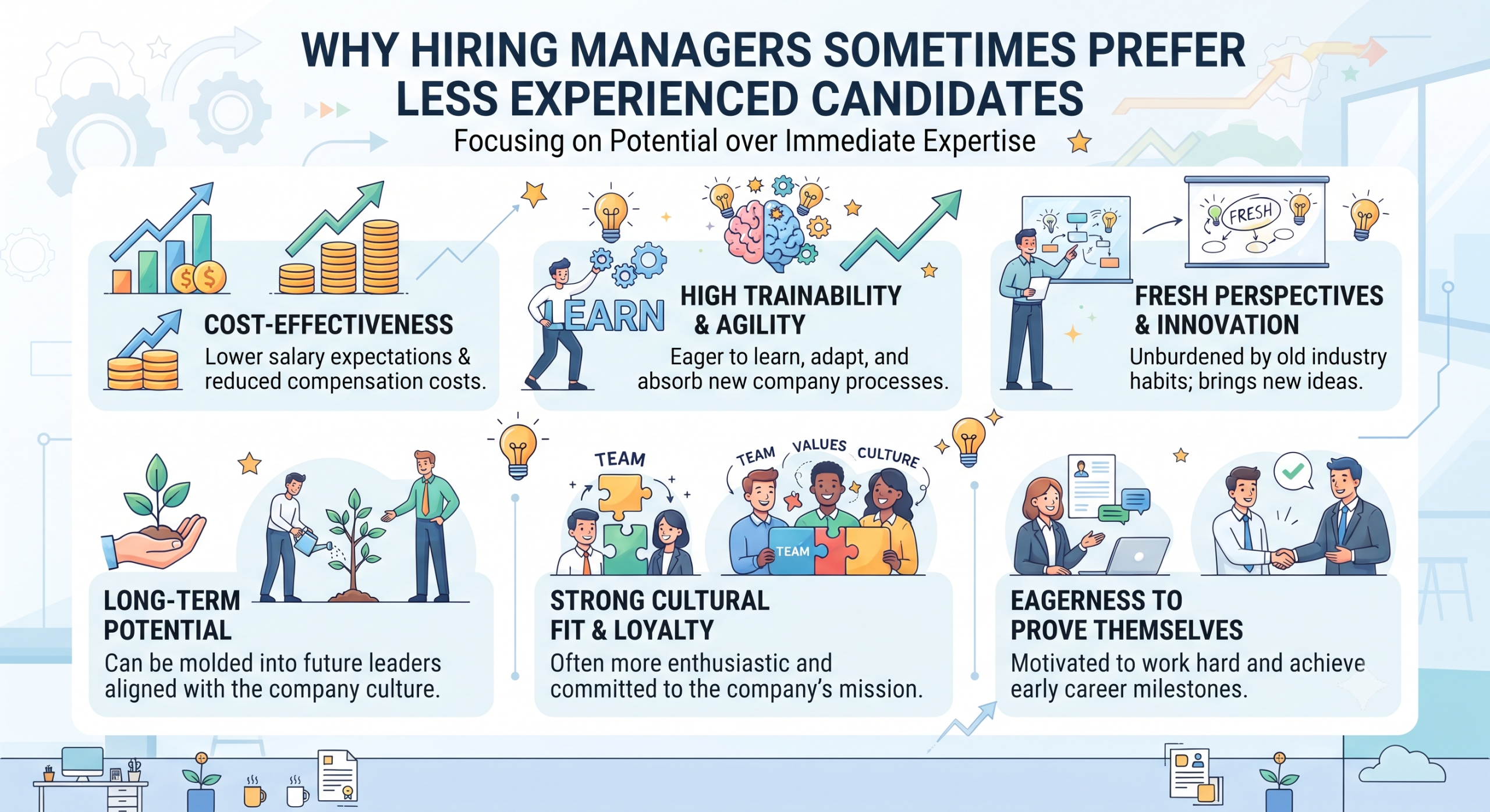 Why Hiring Managers Prefer Less Experienced Candidates