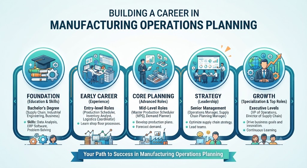 How to Build a Career in Manufacturing Operations Planning