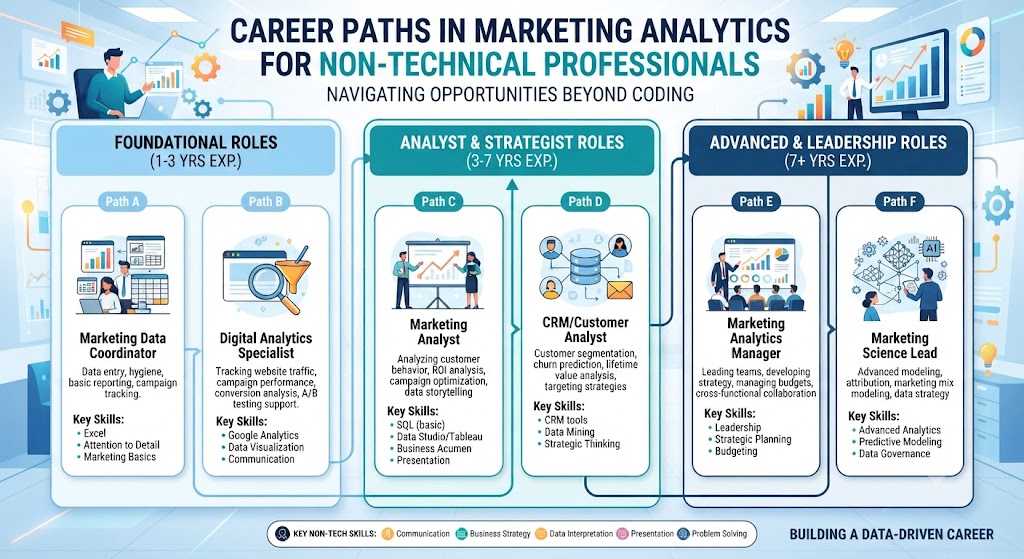 Marketing Analytics Careers for Non-Technical Professionals
