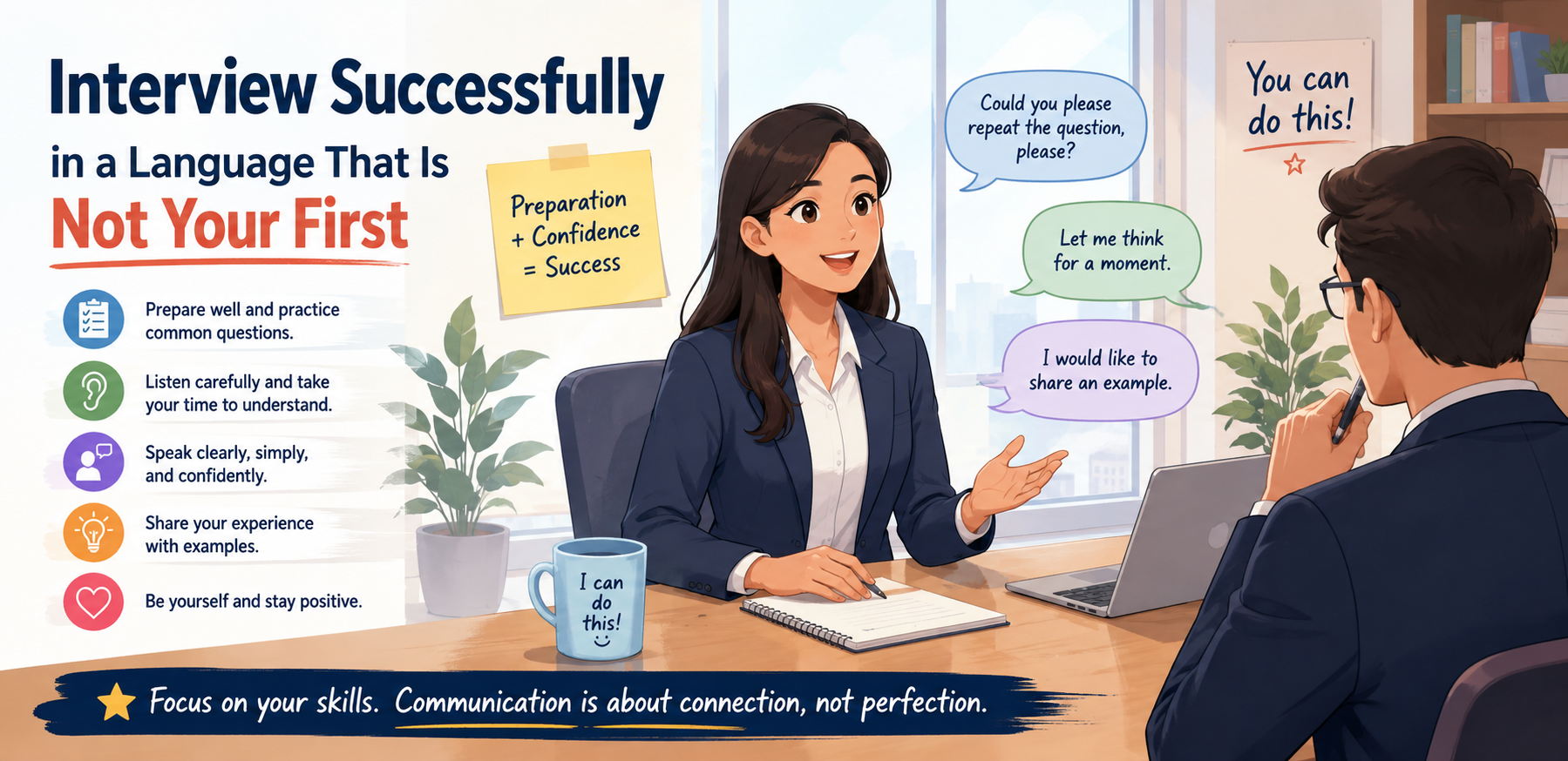 How to Interview Successfully in a Language That Is Not Your First