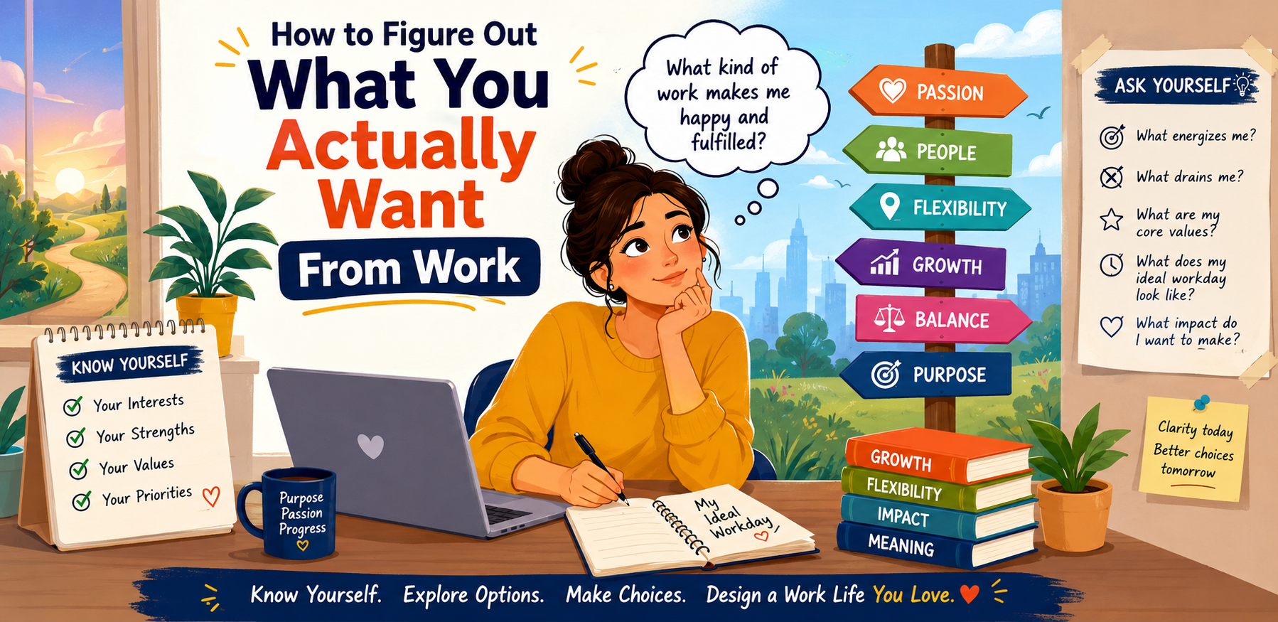 How to Figure Out What You Actually Want from Work