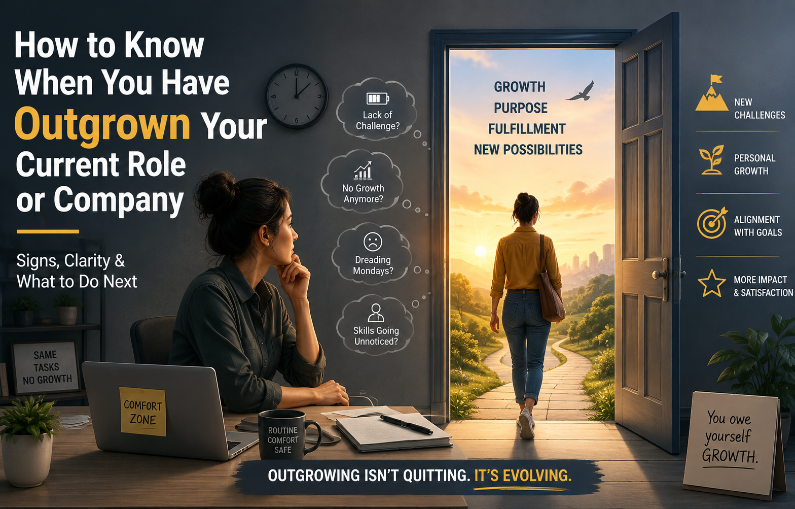 Know When You Have Outgrown Your Current Role or Company