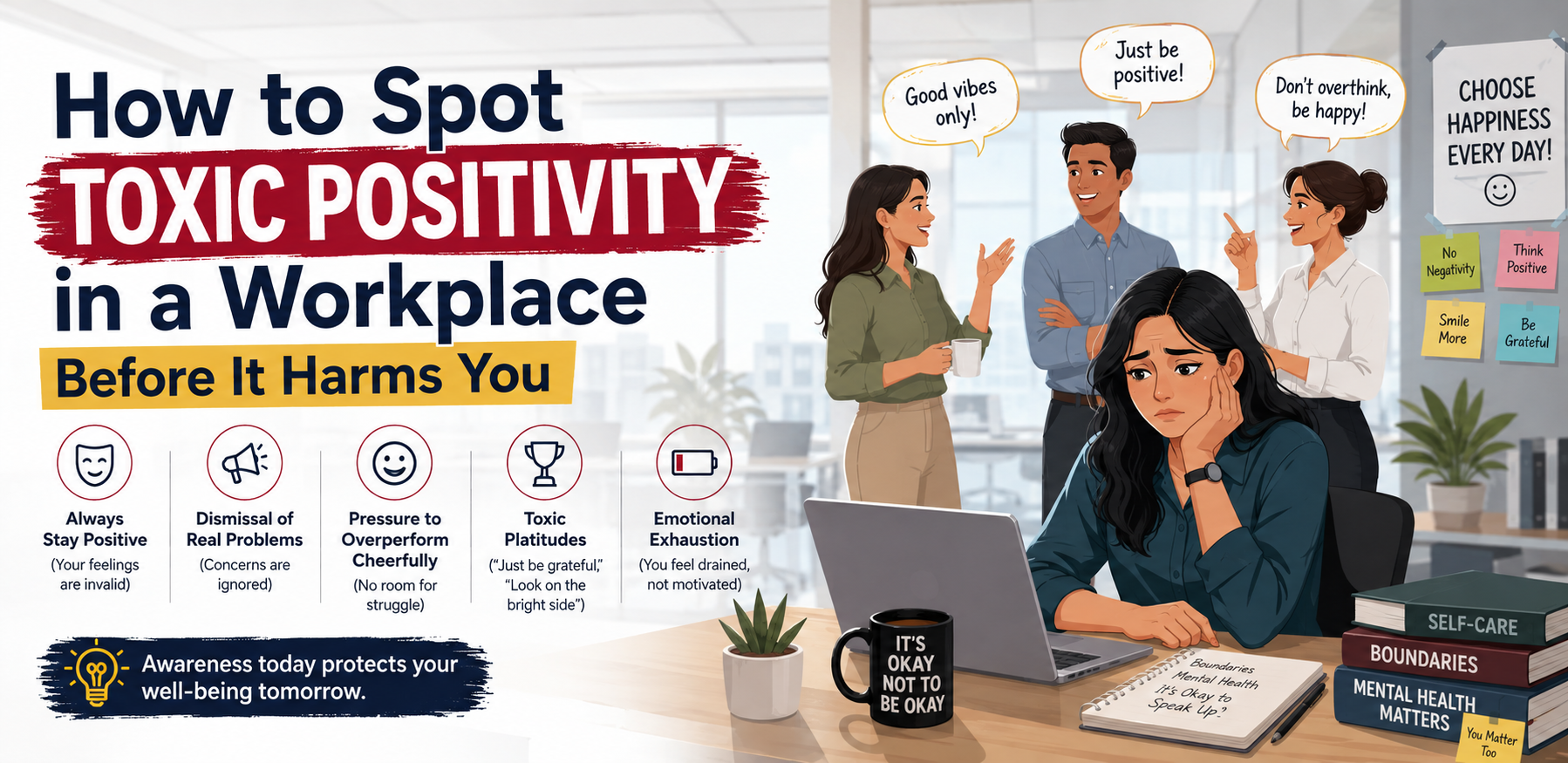 How to Spot Toxic Positivity in a Workplace Before It Harms You