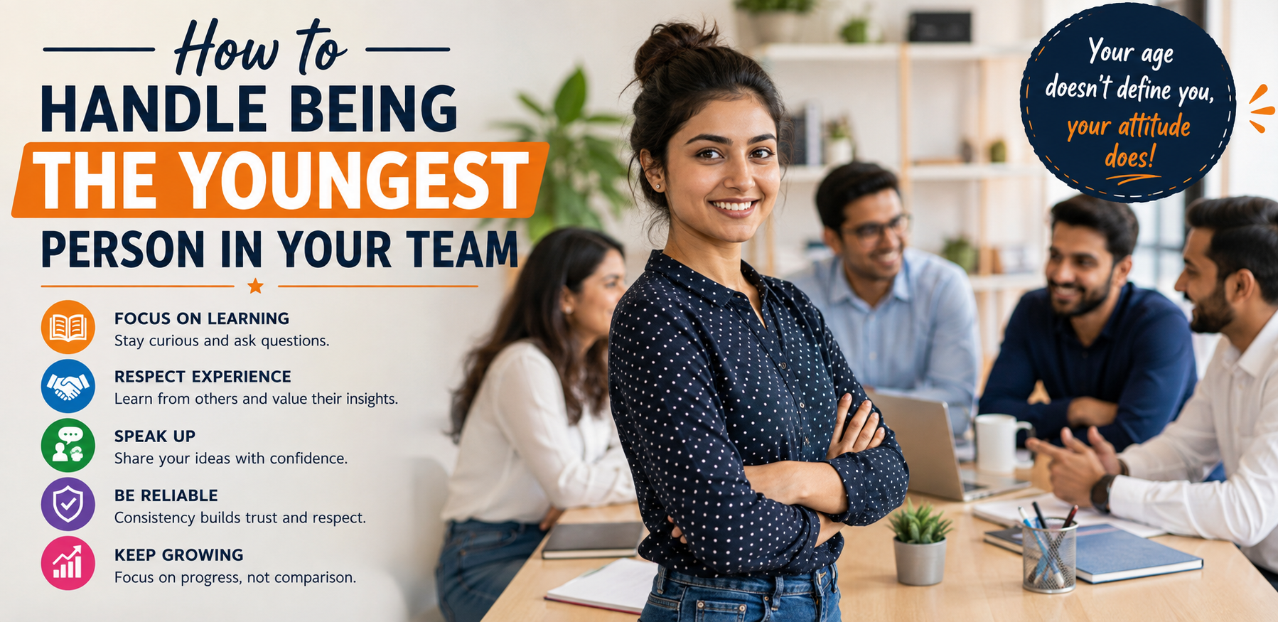 How to Handle Being the Youngest Person in Your Team