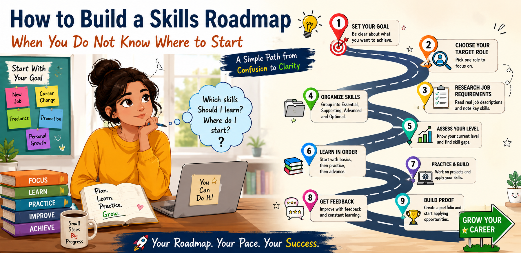 Build a Skills Roadmap When You Do Not Know Where to Start