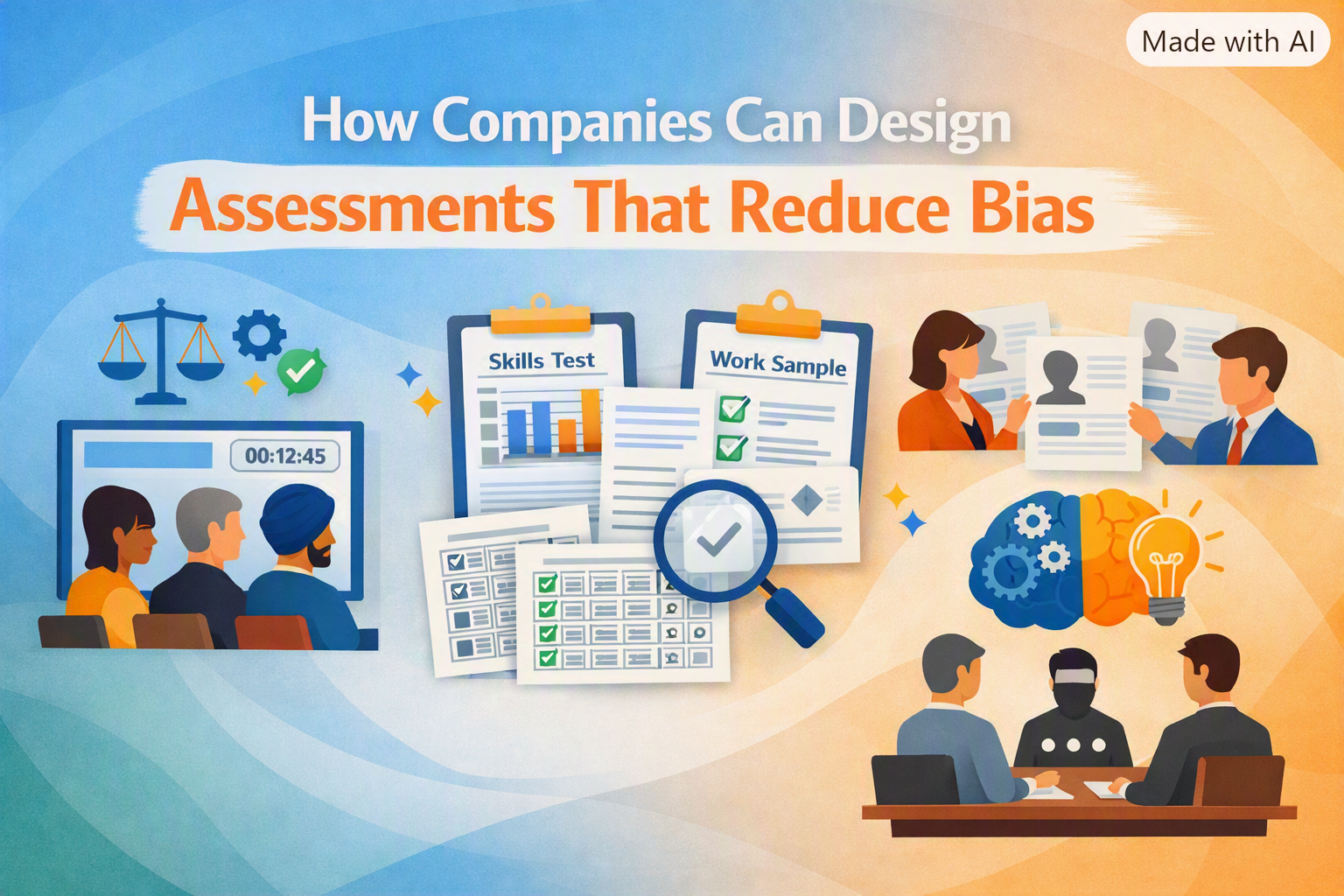 How Companies Can Design Assessments That Reduce Bias