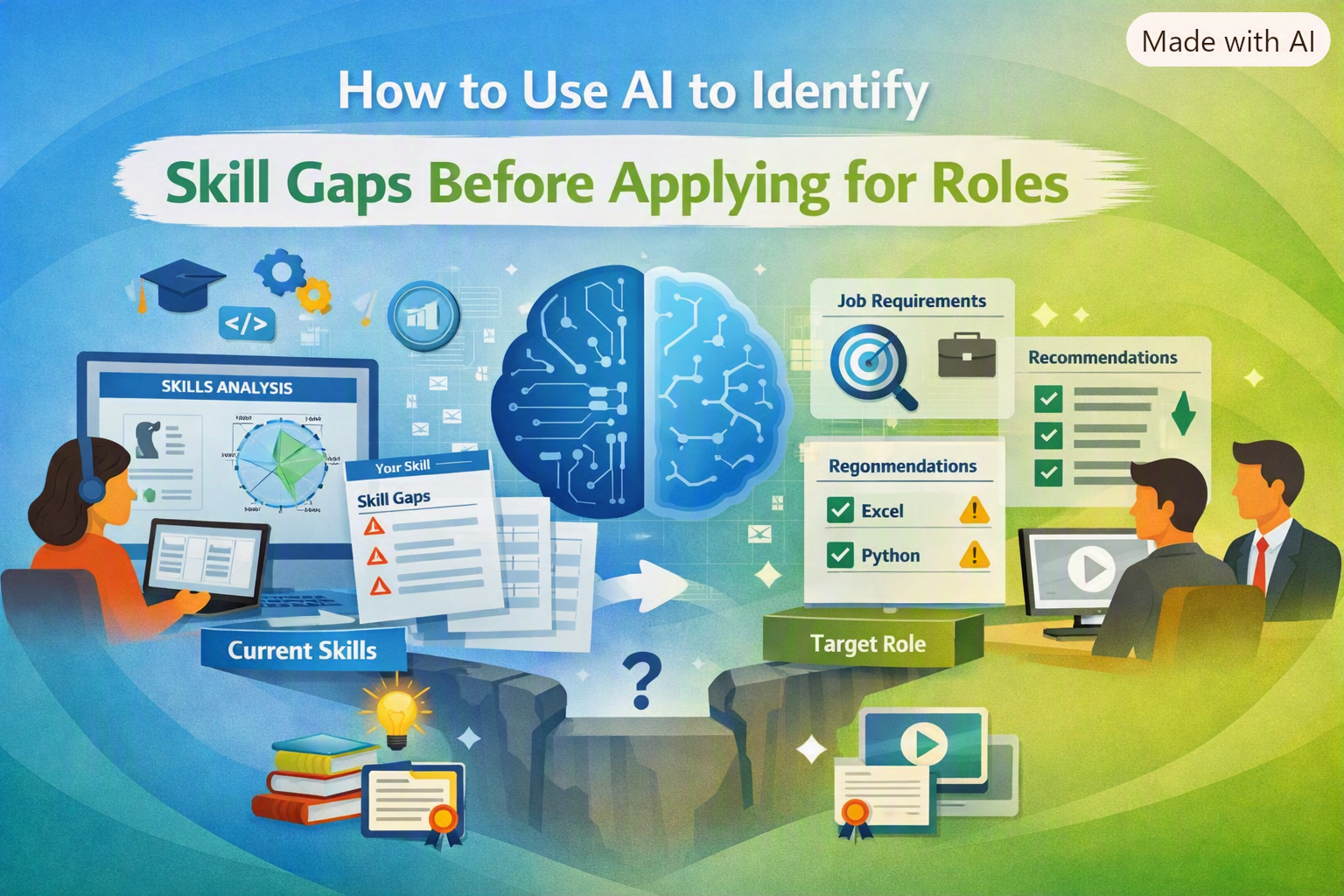 How to Use AI to Identify Skill Gaps Before Applying for Roles
