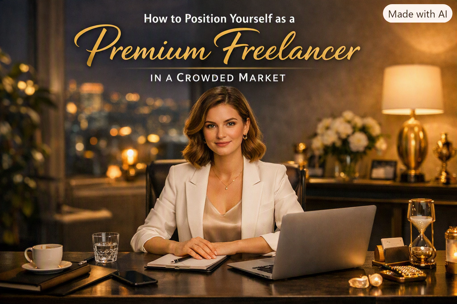 Position Yourself as a Premium Freelancer in a Crowded Market