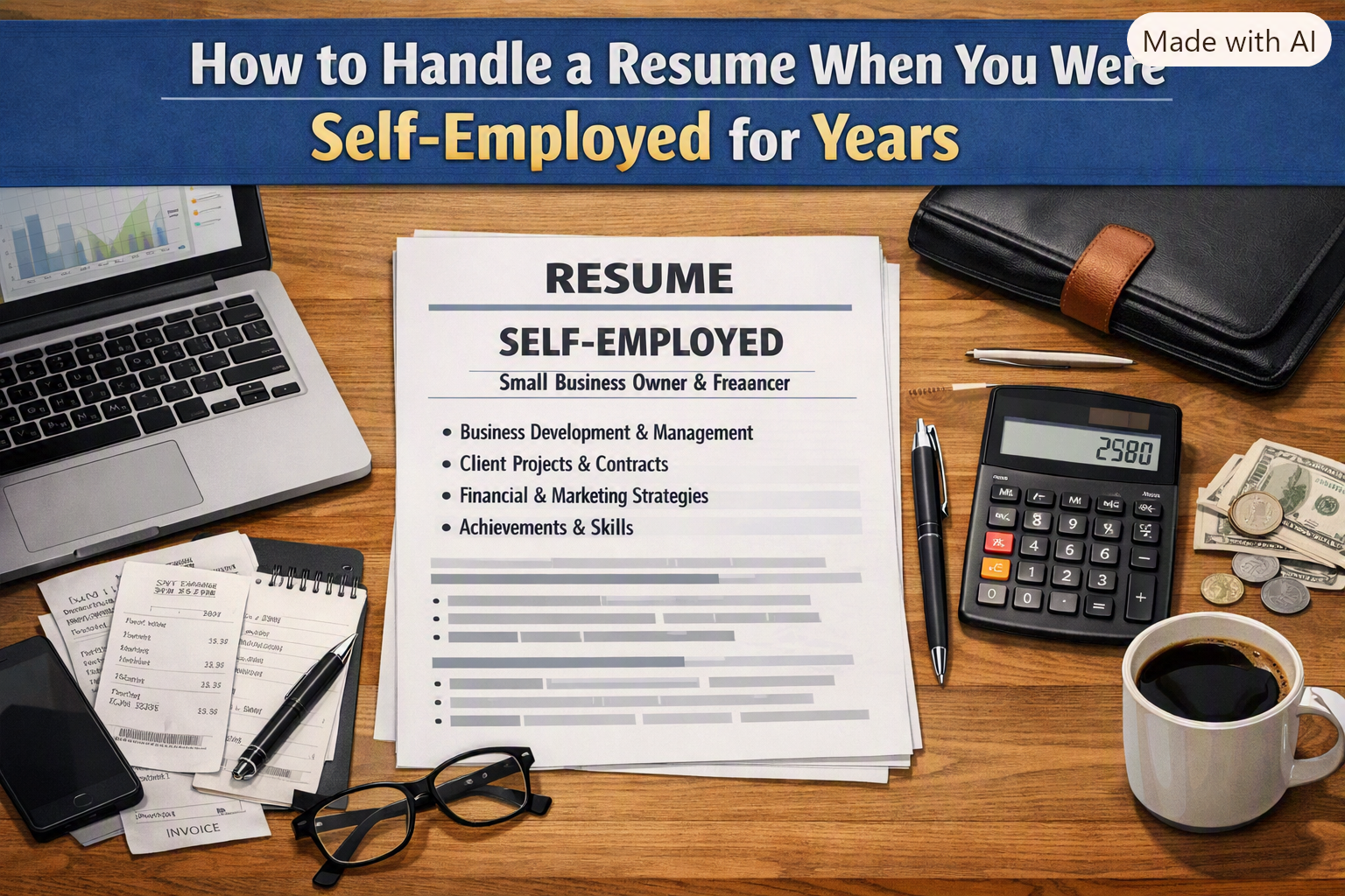 How to handle a Resume When You Were Self-Employed for Years