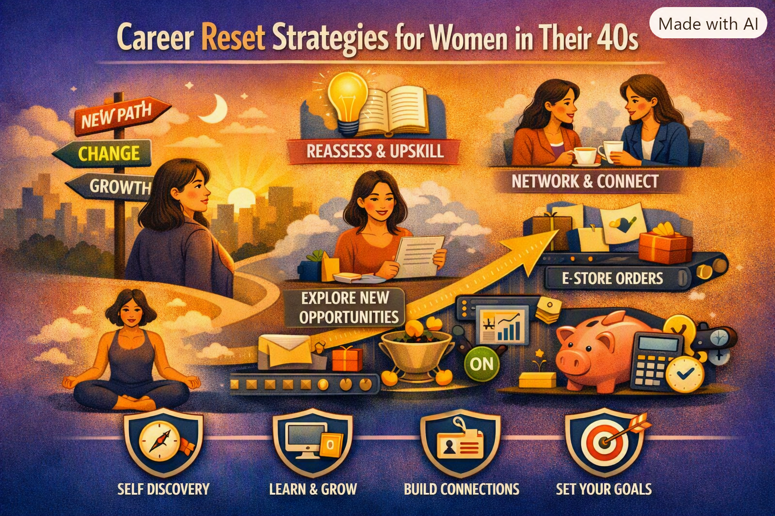 Career Strategies For Women In 40s Who Want a Reset Rewritten