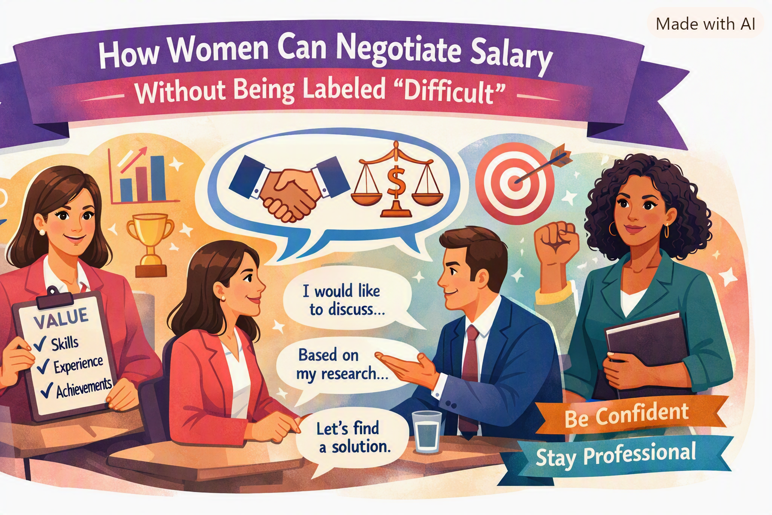 How Women Can Negotiate Salary Without Being Labeled Difficult