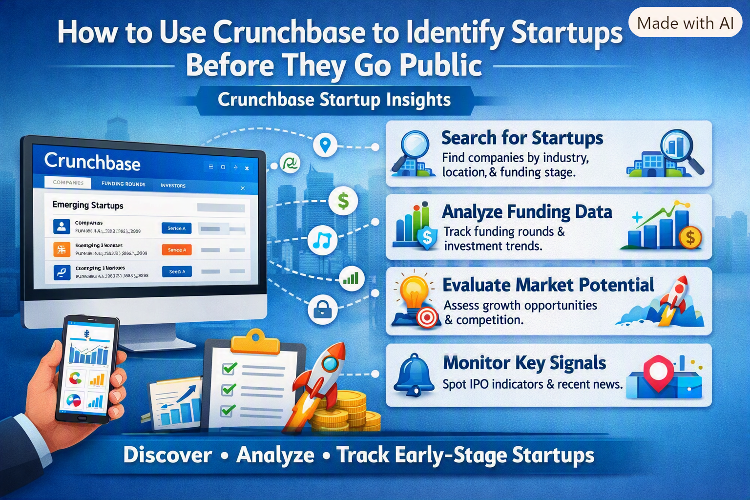 How to Use Crunchbase to Identify Startups Before They Go Public