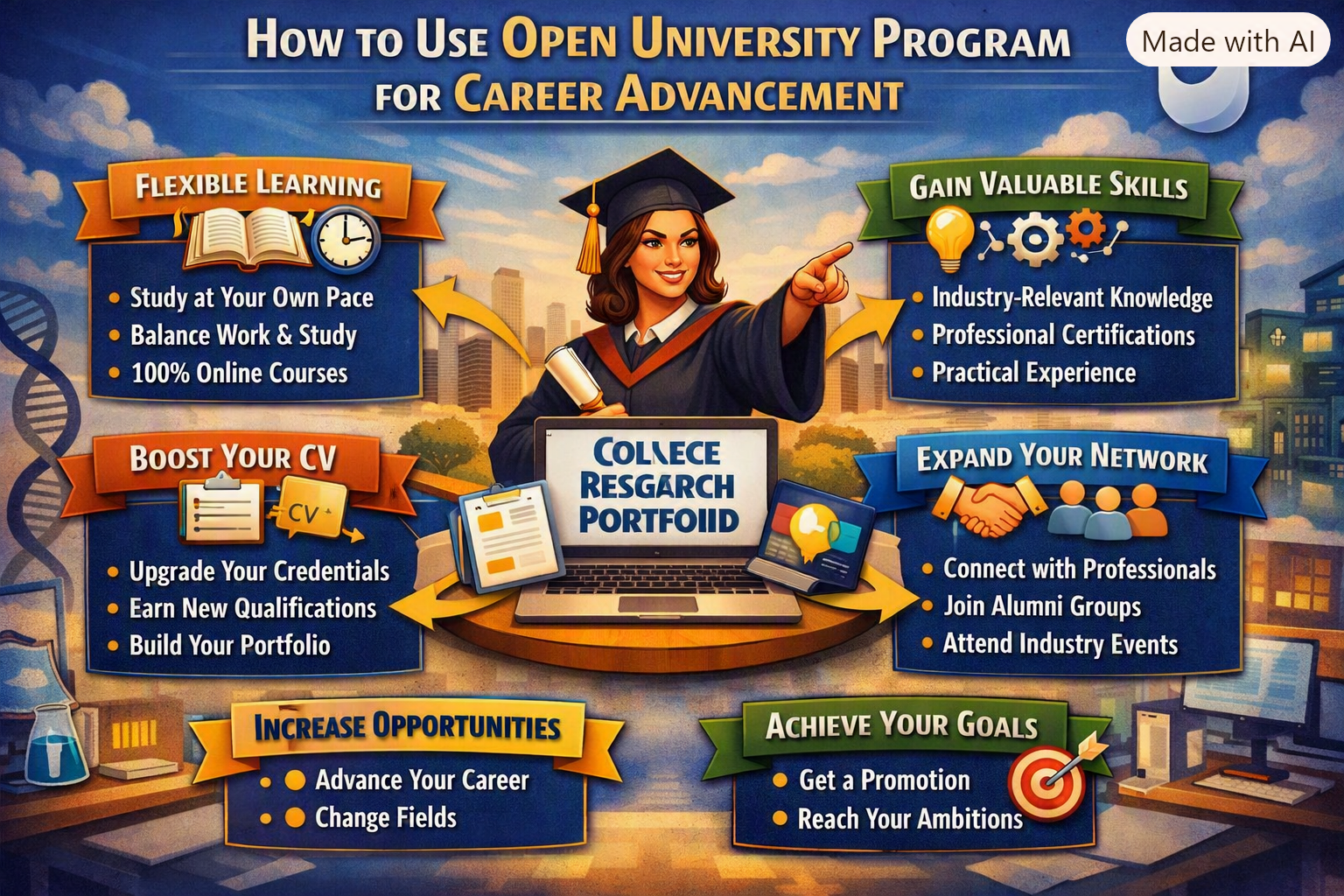 How to Use Open University Program for Career Advancement