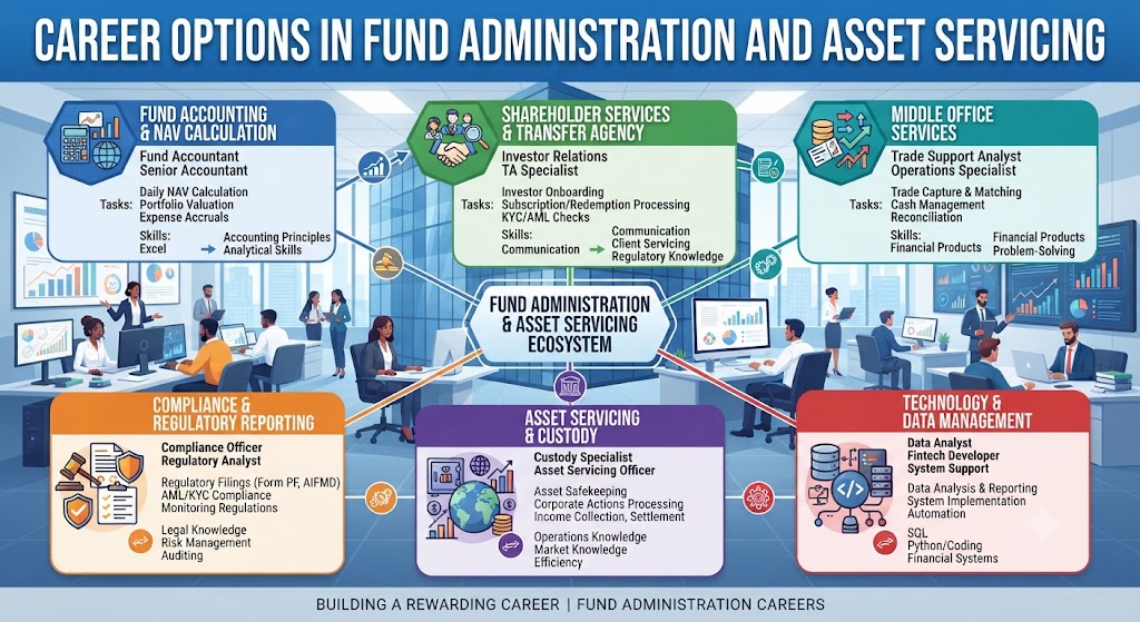 Career Options in Fund Administration and Asset Servicing