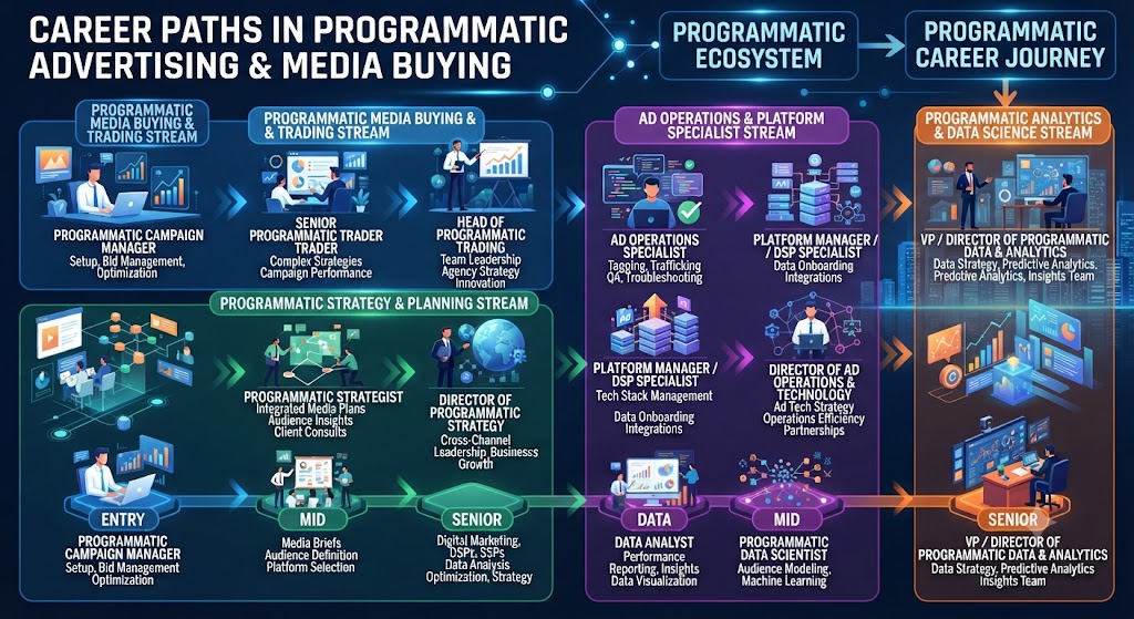 Career Paths in Programmatic Advertising and Media Buying