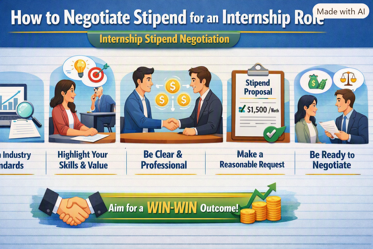 How to Negotiate Stipend for an Internship Role