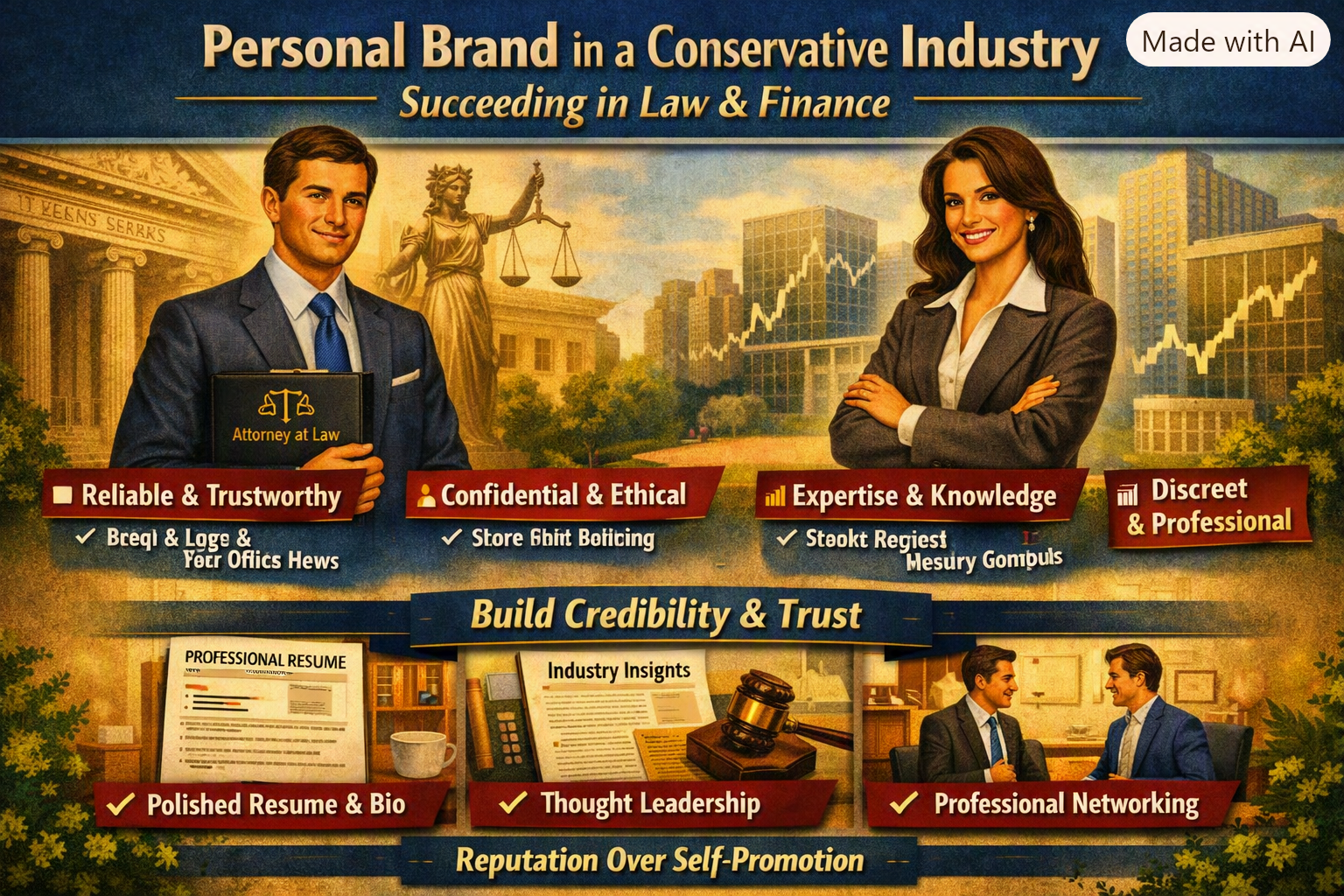 Personal Brand in Conservative Industry Like Law or Finance