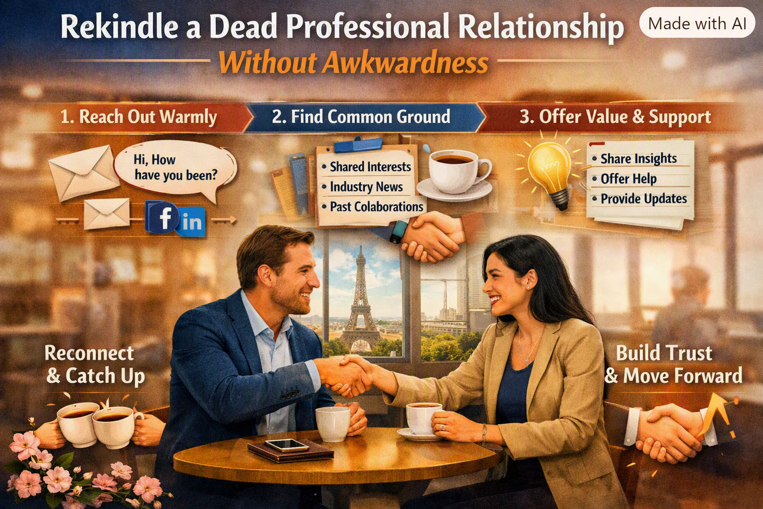 Rekindle a Dead Professional Relationship Without Awkwardness