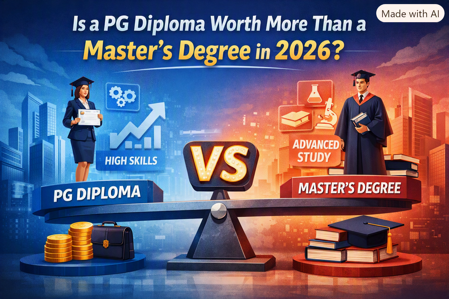Is a PG Diploma Worth More Than a Master’s Degree in 2026?