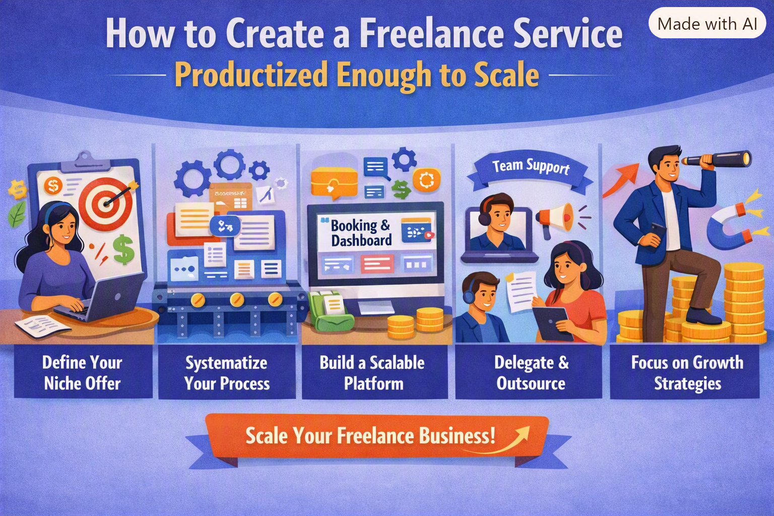 How to Create a Freelance Service Productized Enough to Scale