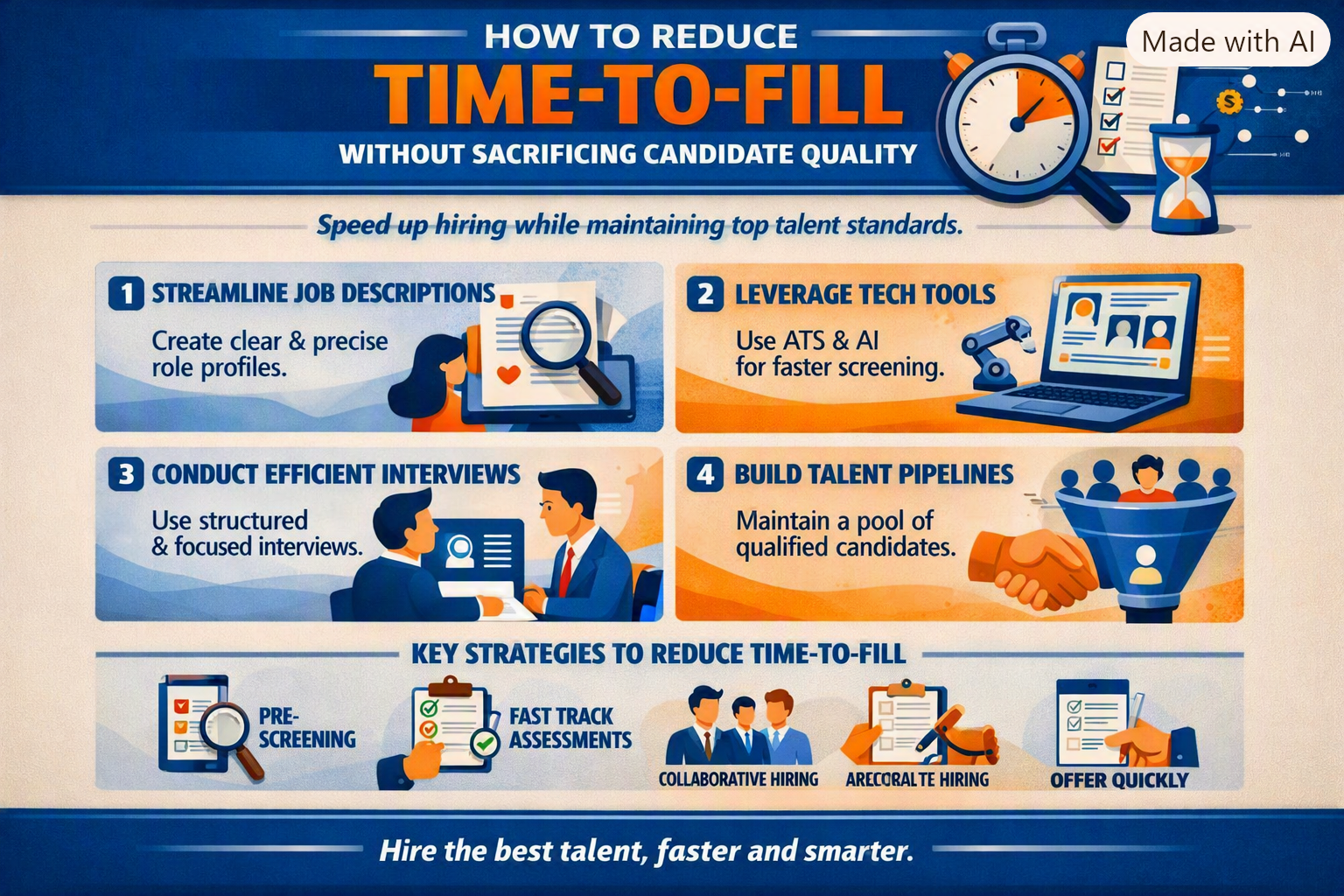 How to Reduce Time-to-Fill Without Sacrificing Candidate Quality