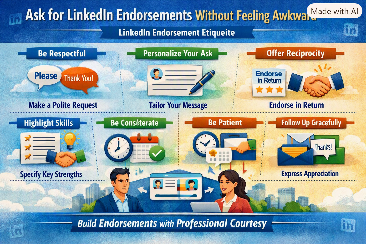 Ask for LinkedIn Endorsements Without Feeling Awkward