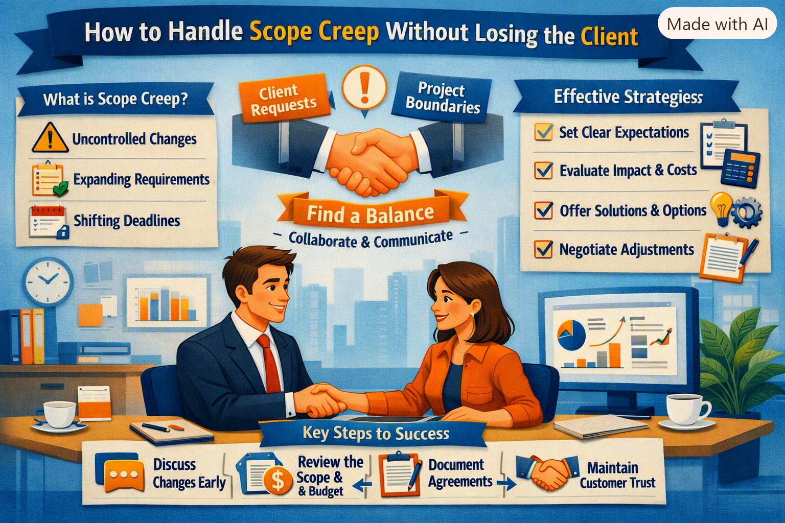 How to Handle Scope Creep Without Losing the Client