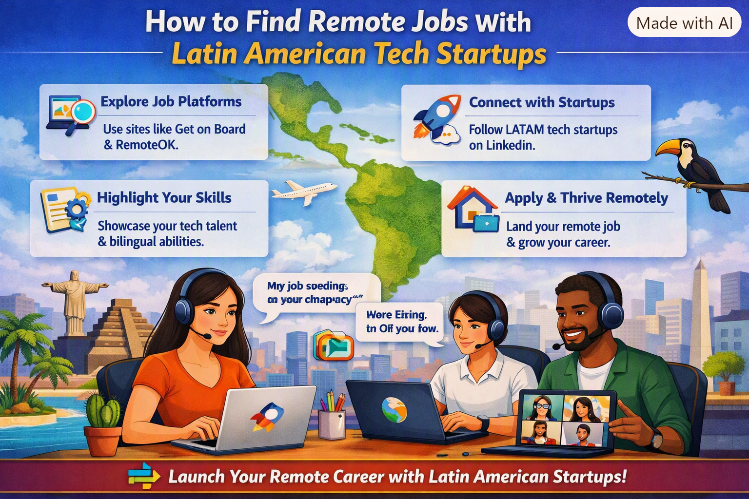 How to Find Remote Jobs With Latin American Tech Startups