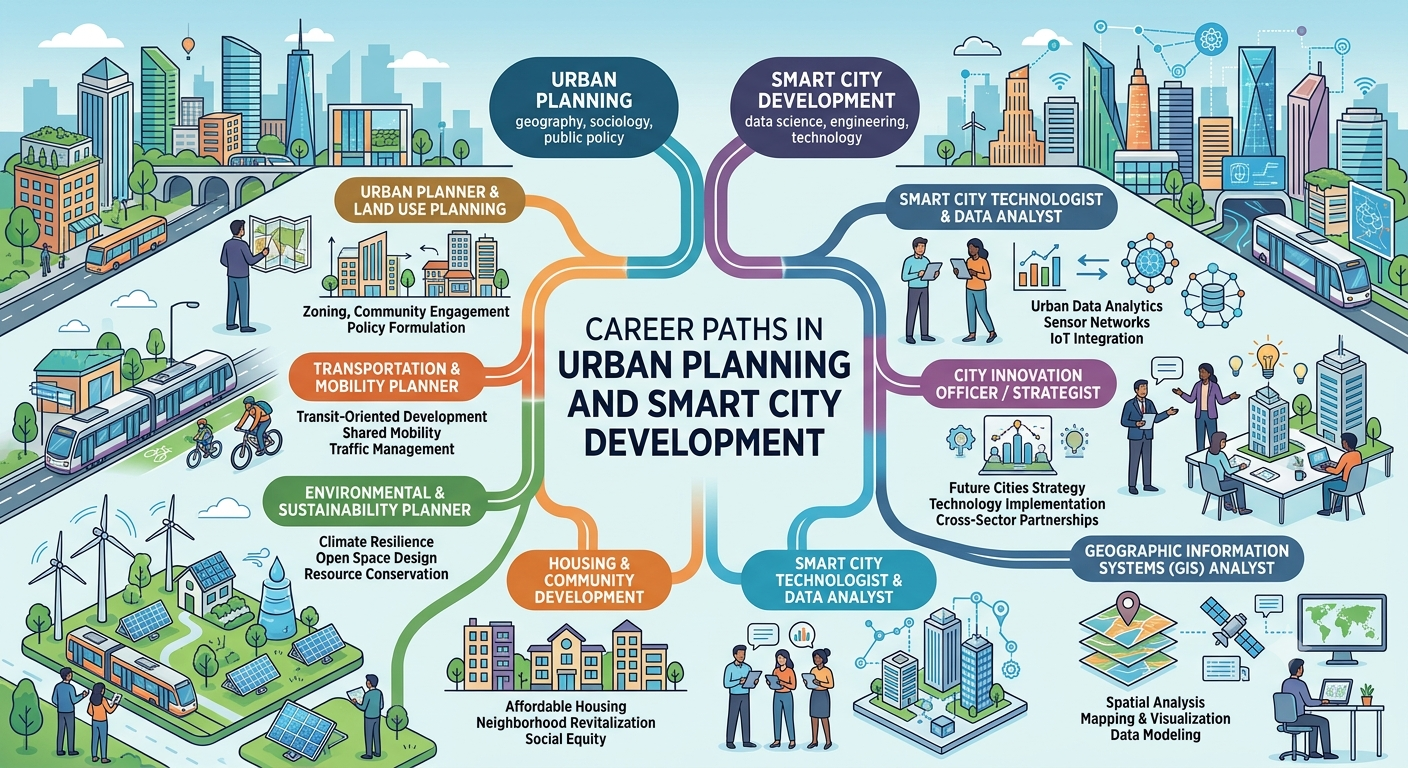 Career Paths In Urban Planning And Smart City Development