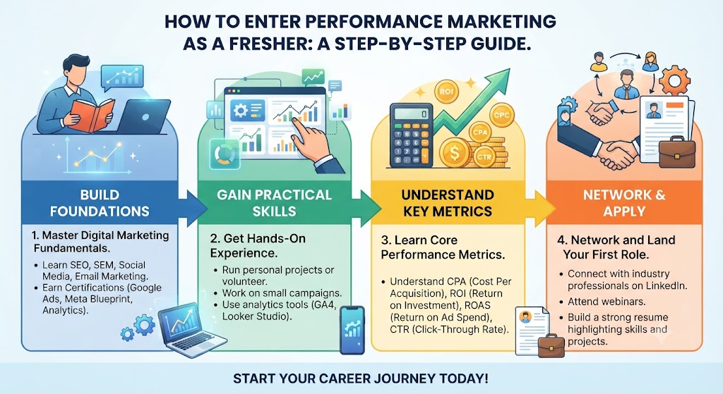 How to Enter Performance Marketing as a Fresher