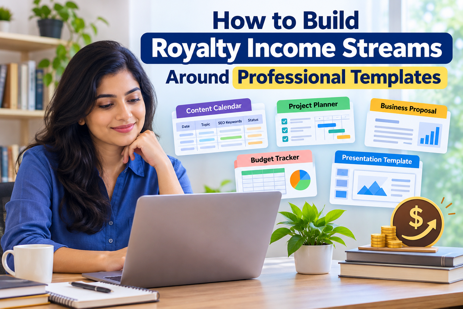 How to Build Royalty Income Streams Around Professional Templates