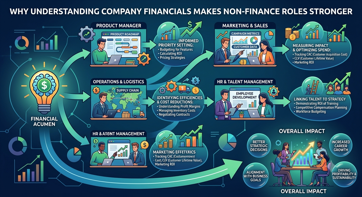 Why Understanding Company Financials Makes Non-Finance Roles Stronger
