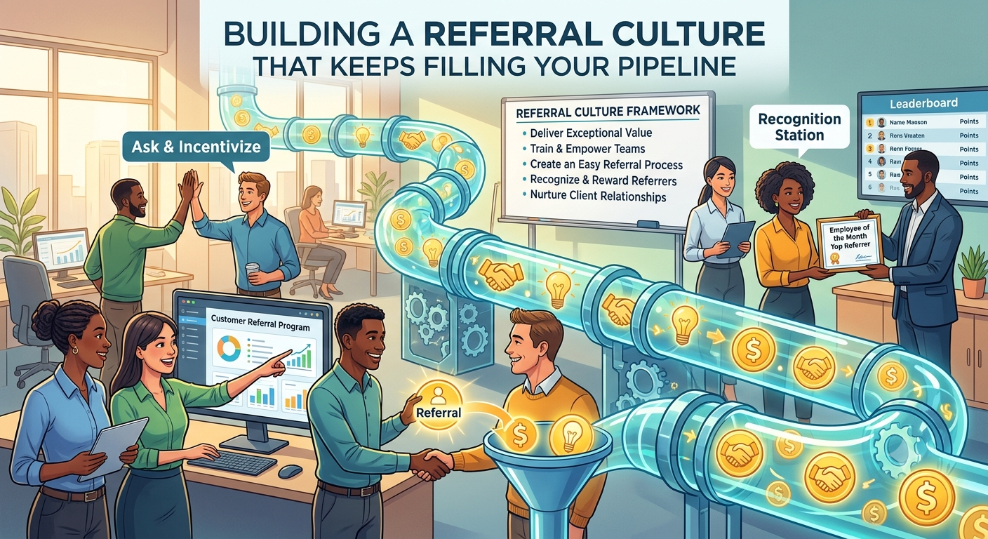 How to Build a Referral Culture That Keeps Filling Your Pipeline