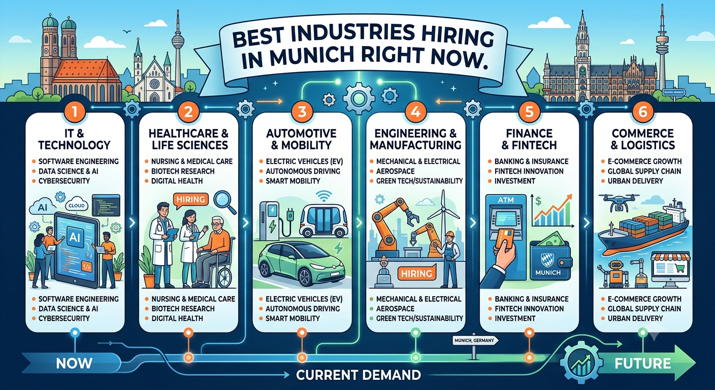 Best Industries Hiring in Munich Right Now