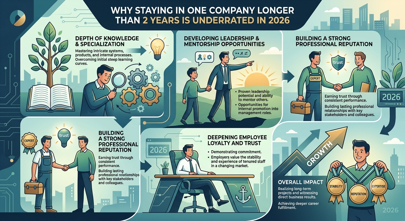 Why Staying in One Company Longer Than Two Years Is Underrated in 2026