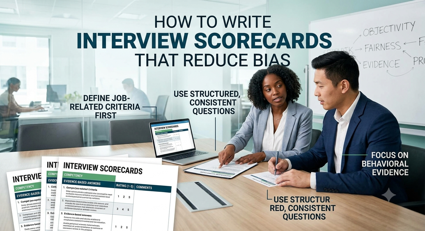 How to Write Interview Scorecards That Reduce Bias