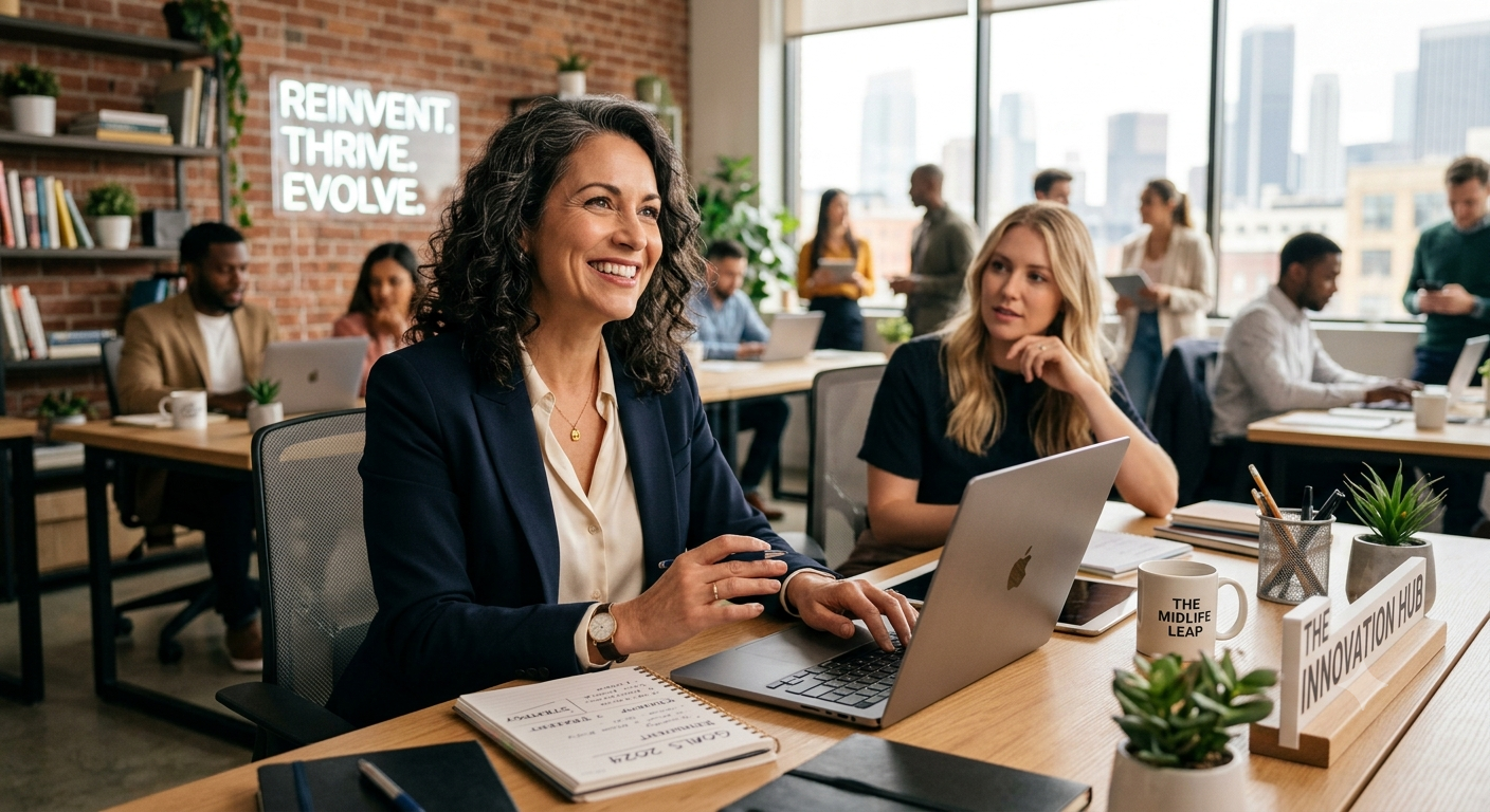 How to Reinvent Your Career in Your 40s Without Feeling Behind