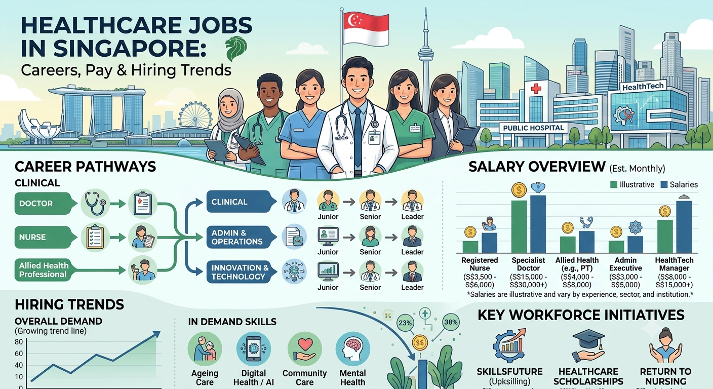 Healthcare Jobs in Singapore: Careers, Pay and Hiring Trends